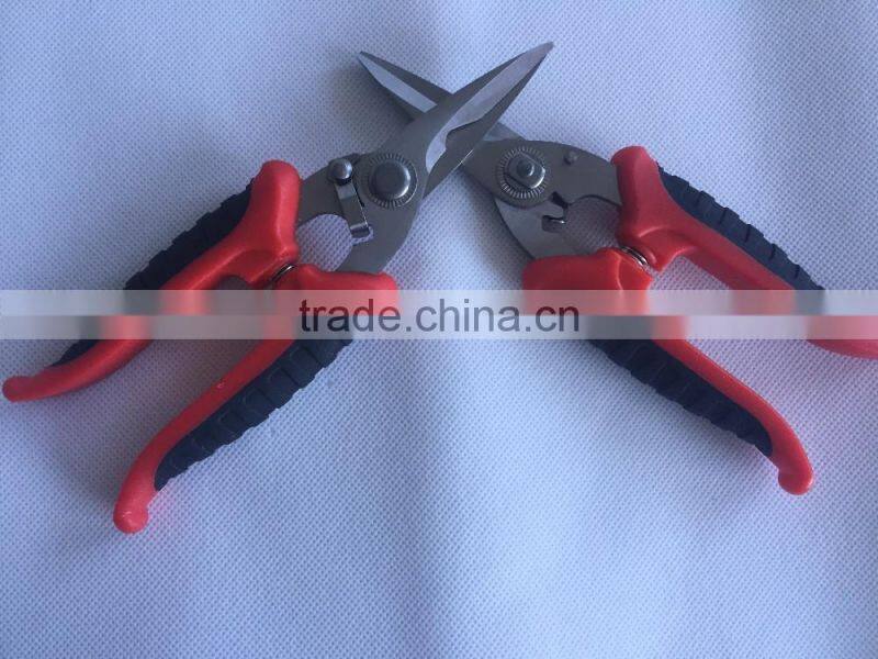 Greenhouse branch scissor for grow