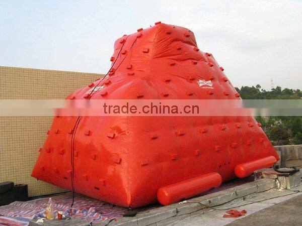 CE pvc outdoor inflatable iceberg