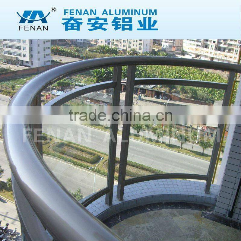 Modern Metal Stair Railings Decorative Aluminium Stair Railings