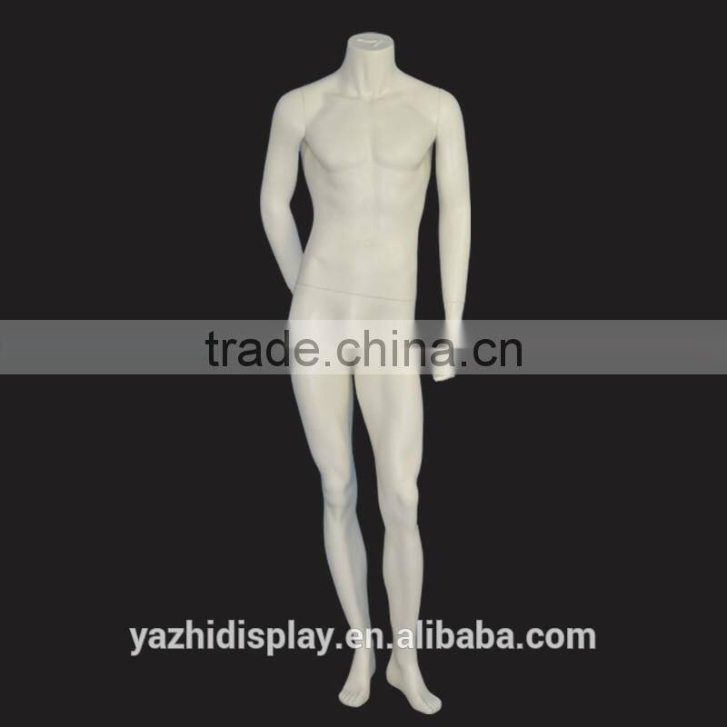 Cheap Window Display Headless Standing Male Mannequin