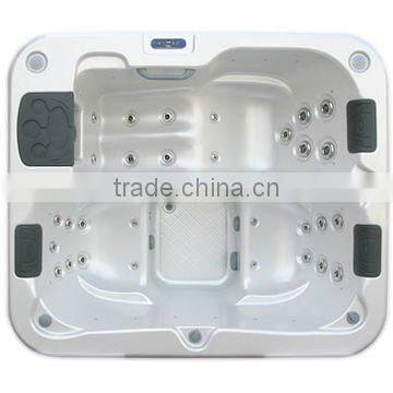 High quality competitive price small indoor acrylic whirlpool massage bathtub