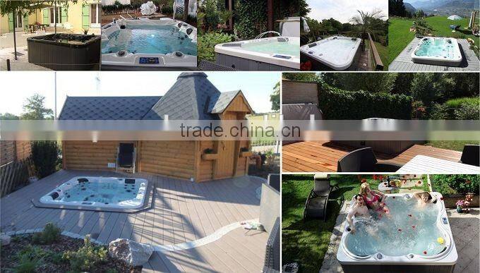 Chinese manufacturers free spa used fiberglass swim spas (A860)