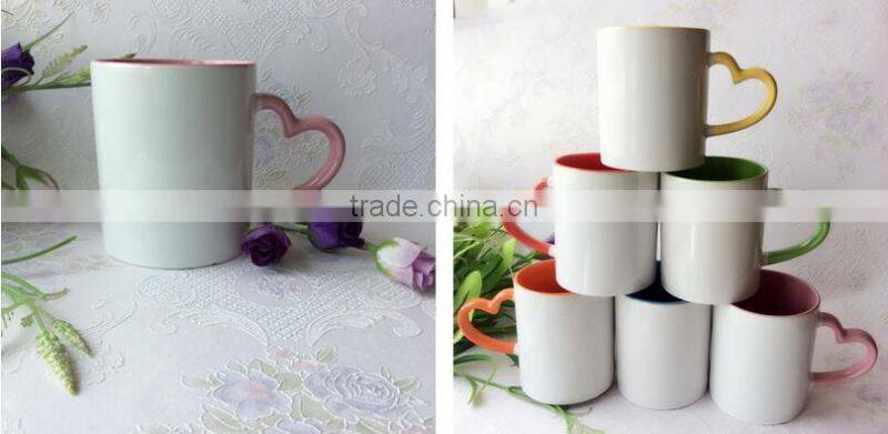 11oz ceramic sublimation mug with handle sublimation coffee mug sublimation drinking mug sublimation tea mug