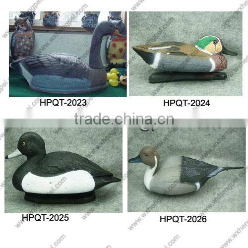 The simulation model of wild duck hunting bait, duck hunting model