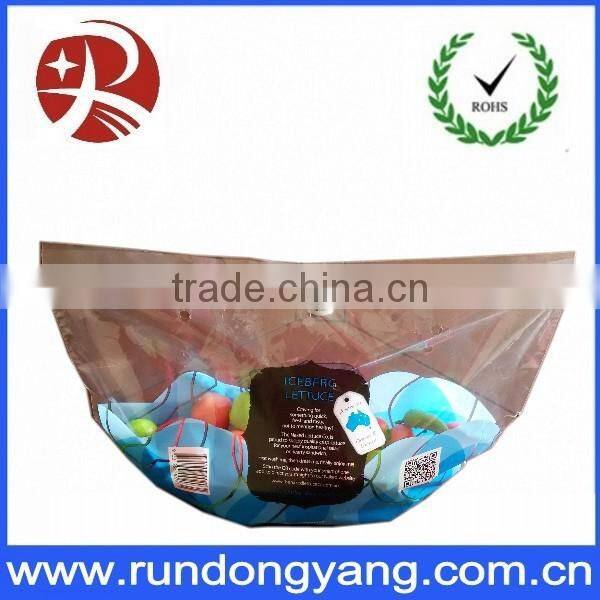 plastic fruit packing protection bag with air holes