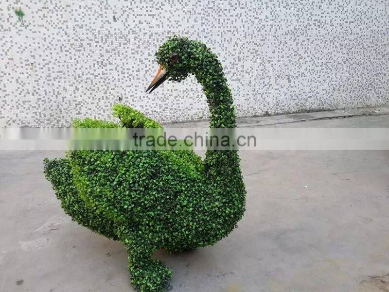 Simulation topiary animal sculptures for theme park decoration