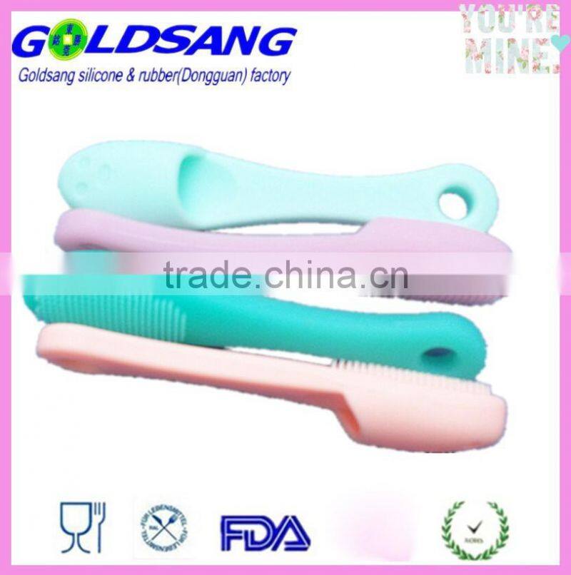 Unisex Makeup Tool Silicone Nose Blackhead Sebum Removal Brush