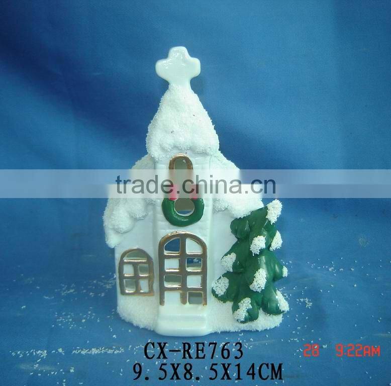 Special Christmas gift, Xmas decoration led light-Ceramic Christmas Items