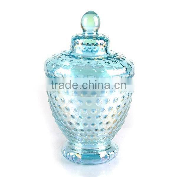 unique fashion glass candy fruit juice jars candle jars and lids