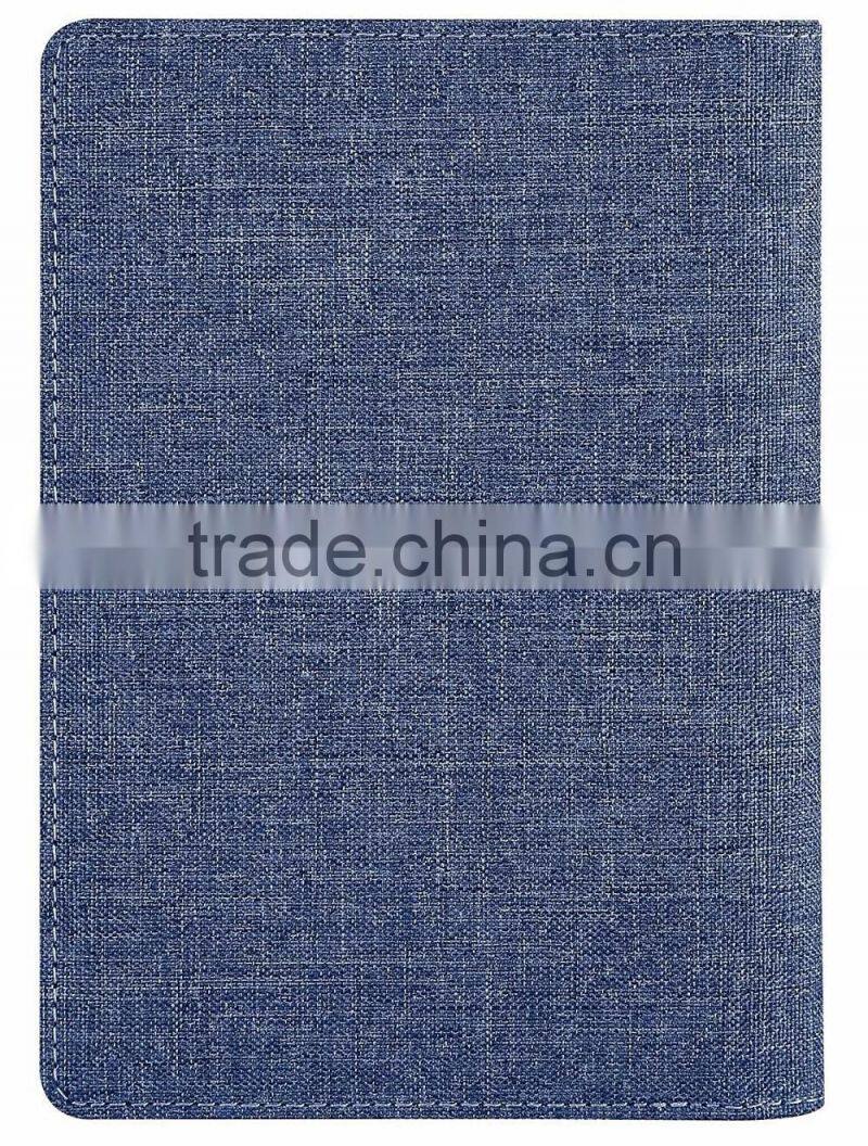 Fabric Passport Holder Wallet Cover Case RFID Blocking Travel Wallet