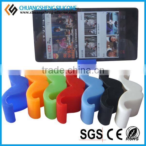 Really convenient silicone phone holders, various shaped mobile phone keeper