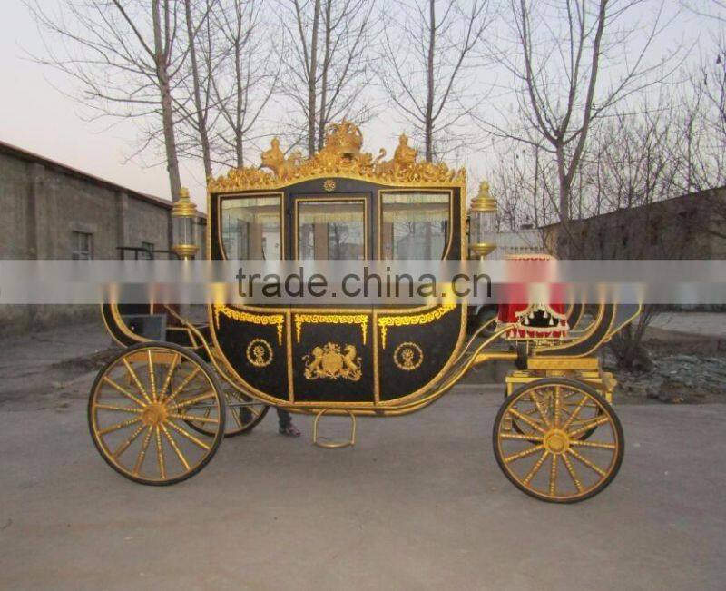 Wedding horse carriage pumpkin horse carriage for sale (BG11-M054)