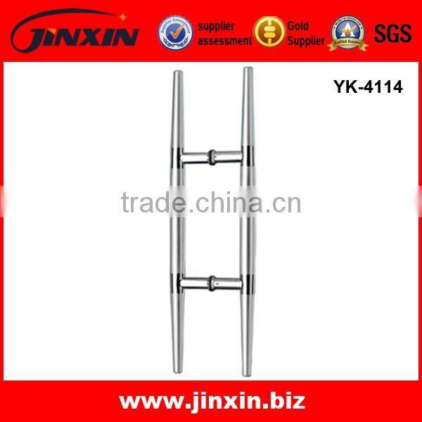 China Supplier Commercial 304 Stainless Steel Glass Door Handle / H Type Glass Door Pull Handle