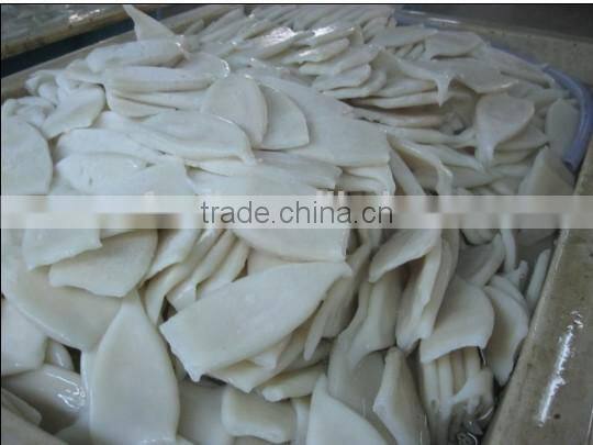 high quality clean chemical treated illex squid tube