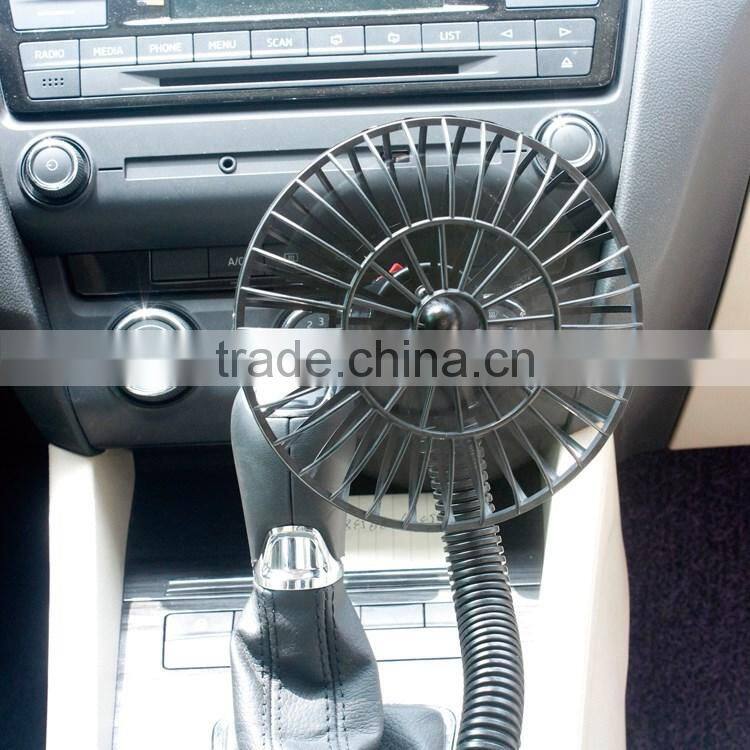 12V car air cooling fan plastic car fan car roof air fan