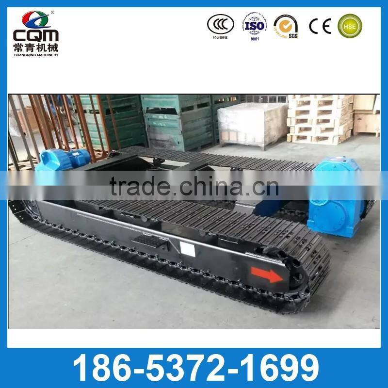 Excavator steel rubber track undercarriage/crawler undercarriage