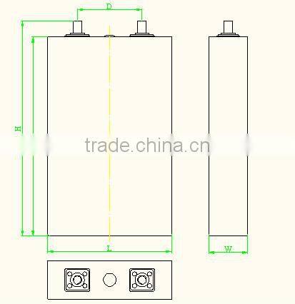 LiFePO4 3.2V60Ah prismatic Battery