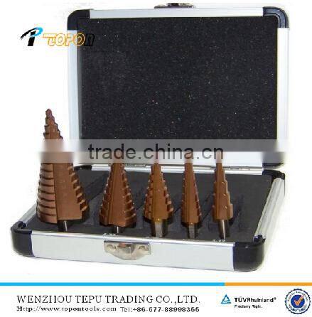 HSS step drill bit