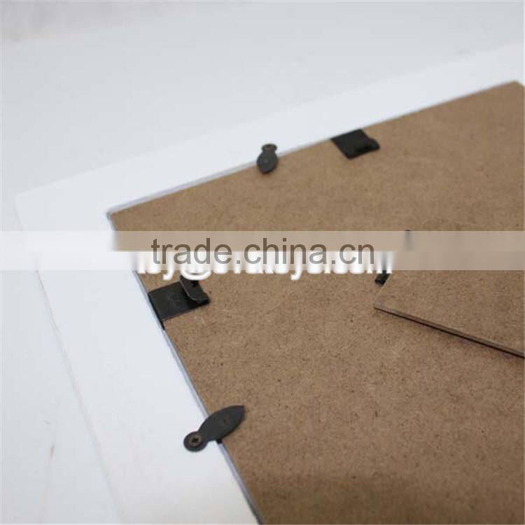 wholesale customize home decoration wooden white picture frames W09A029