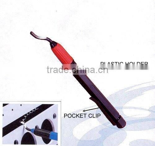 Plastic Hand Deburring Tools with pocket clip