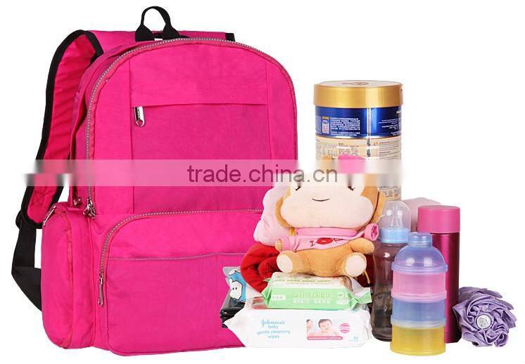 2015 new design multi-functional diaper bag