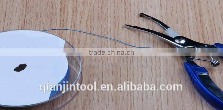 Economic plastic handle fishing cutting pliers