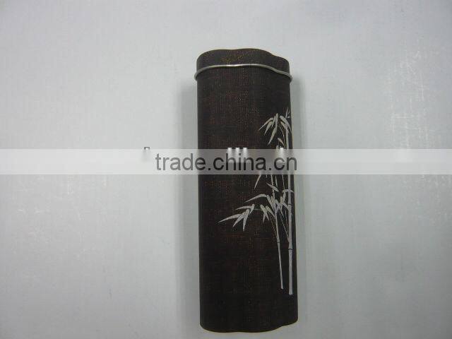 Flower Shaped Mint Tin with Rubber Oil Varnish