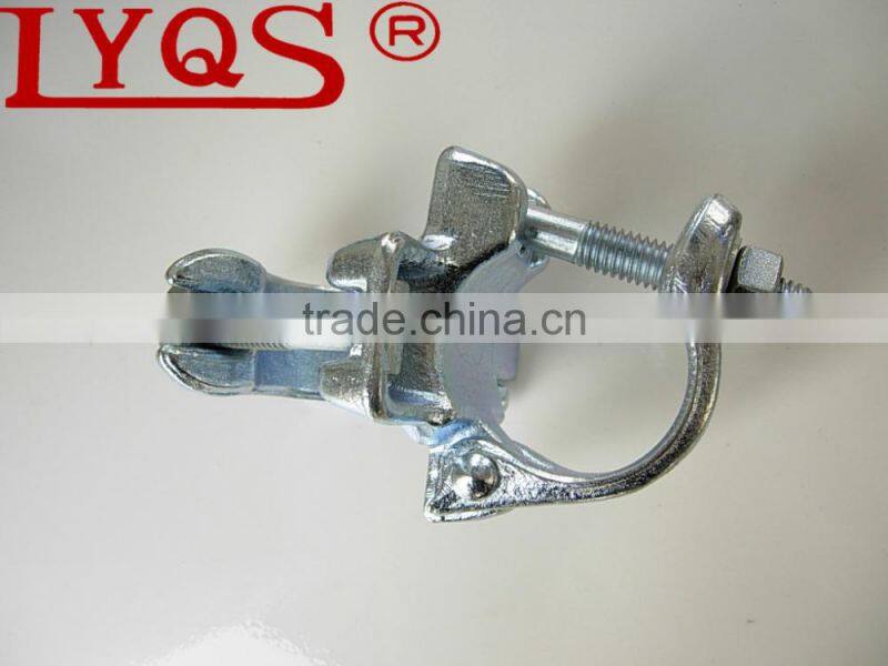 EN74 drop forged 48.3mm fixed right angle scaffolding coupler