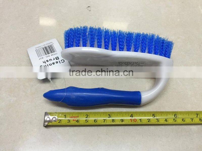 2015 high quality cheap price handheld cleaning brush, multi-colors plastic cleaning clothes brush