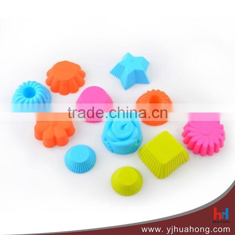 New designed animal shaped silicone chocolate mold,jelly mold (HCM-S22)