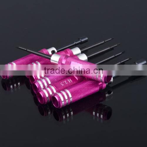 Screw Driver Set 7PCS Hex Key Set RC Helicopter Plane Car Screw Driver Tool Kit