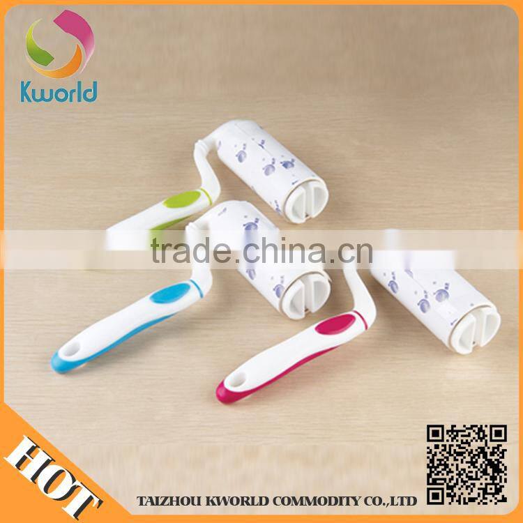 Wholesale customized good quality sticky lint roller for cloths