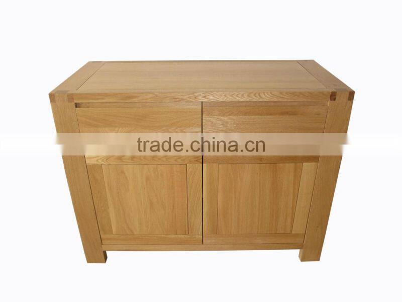 simple design of 2drawer 2door side table