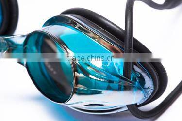 Fit all silicone gasket top flexbile for adults unisex swimming goggle