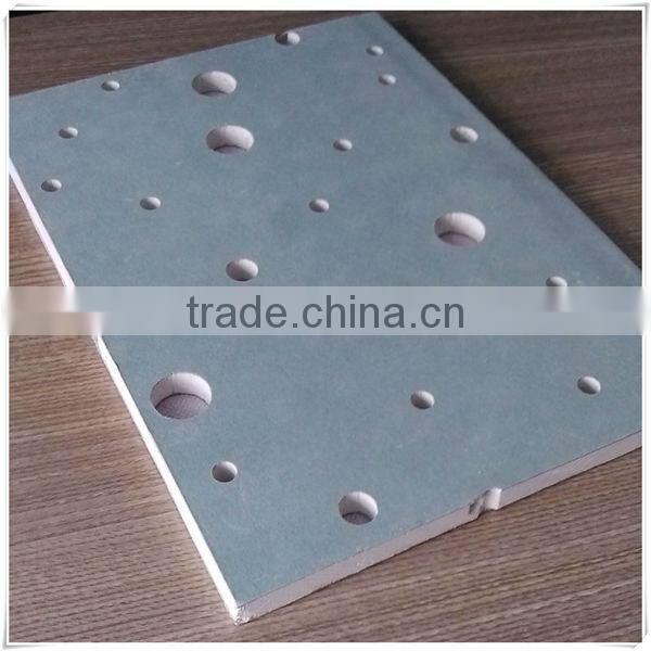 Perforated Acoustic Gypsum Ceiling Tiles(rwa23-p001)