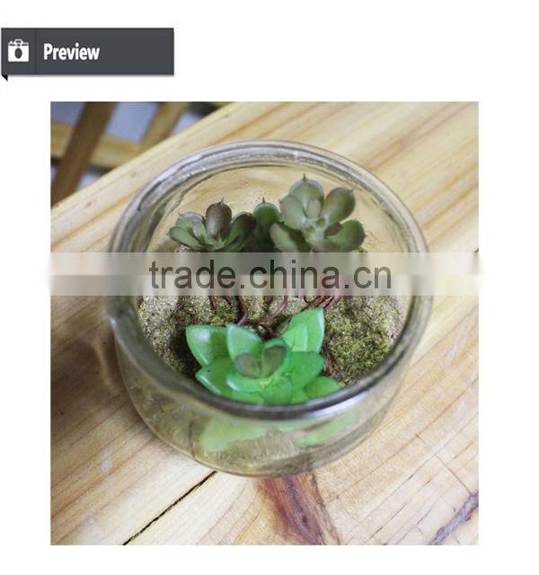 artificial table decoration small plants preserved plant for office decoration artificial mini bonsai decoration