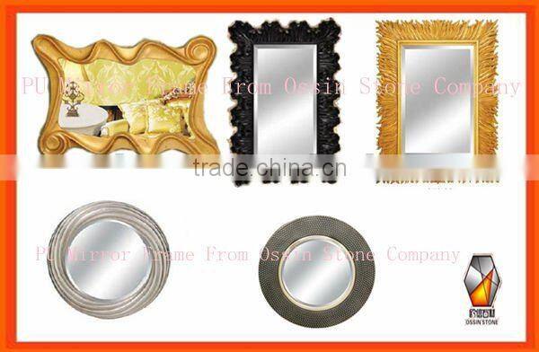 Antique Wooden Art Deco Mirror Frame