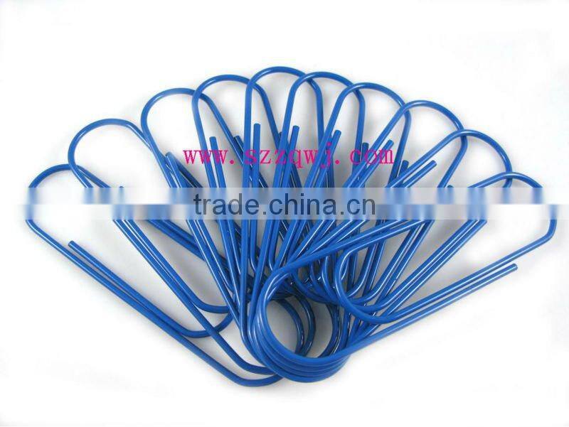 Large assorted colours bookmark gem clip paperclips