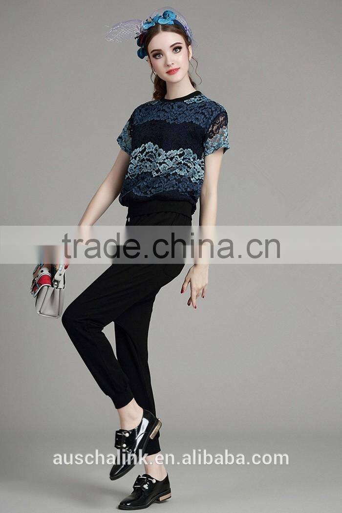 hot sale personalized chic ladies cheap baggy pants wholesale price
