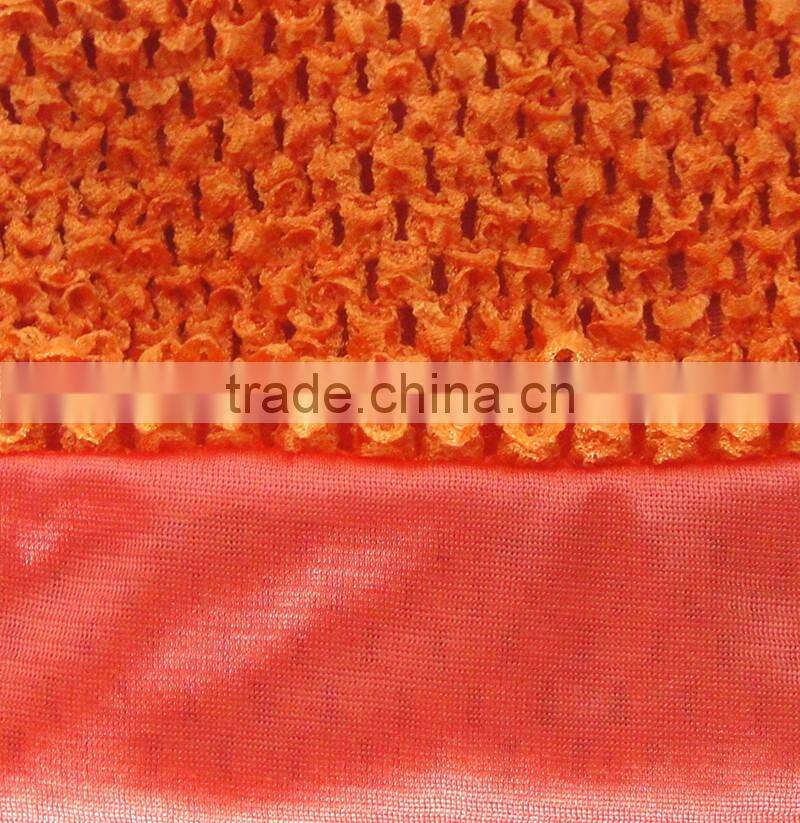 Wholesale baby fashion hot pink crochet tube tops with lining