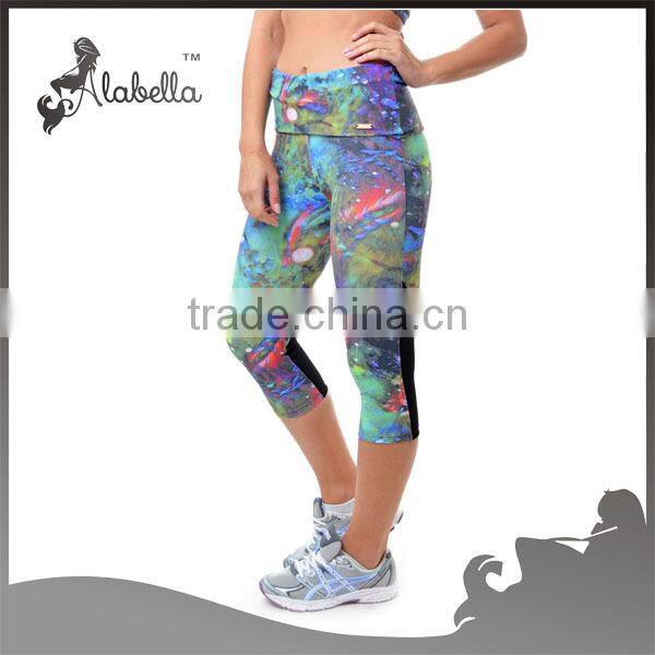 OEM Yoga Fitness Sexy Ladies Pants Custom Compression Tights Women