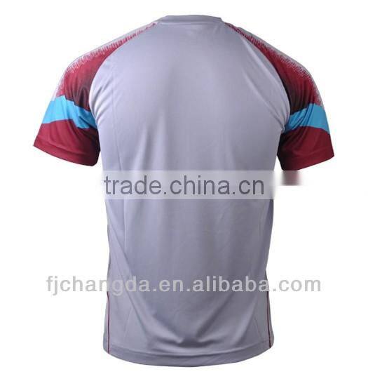 Custom dri fit polyester gym shirts for men