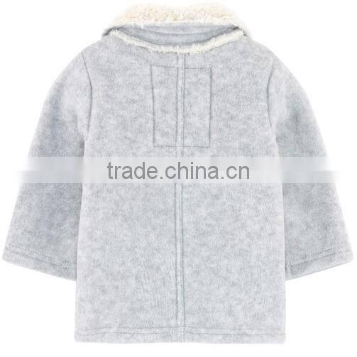 Kids,Children quilted jacket,Winter,100%Cotton fabric gray Children's coat