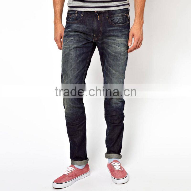 denim pocket with design jeans hombre slim casual wear for men