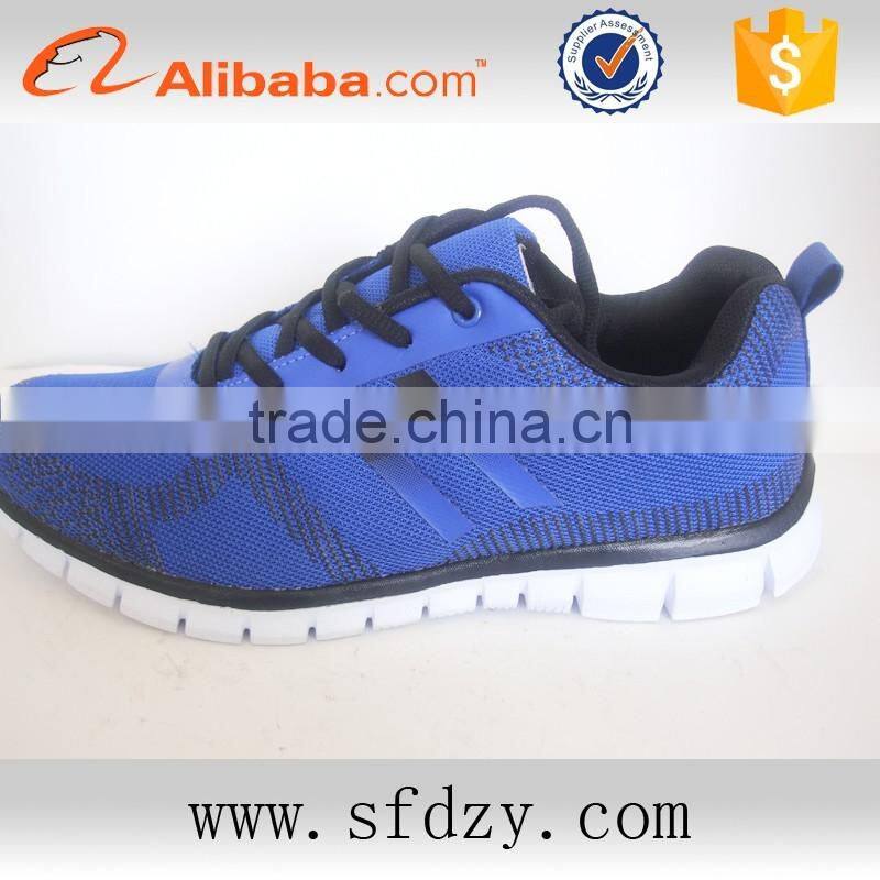 Most popular blue mens running shoes boys fashion sneakers china factory