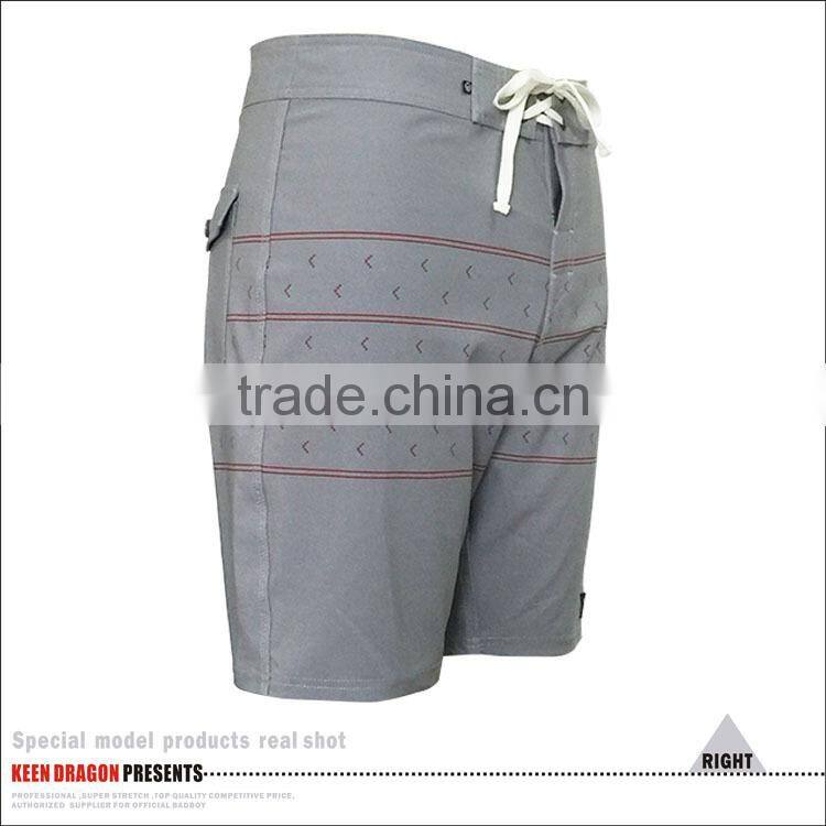 4-way stretch fabric sportswear sublimation print custom beach shorts