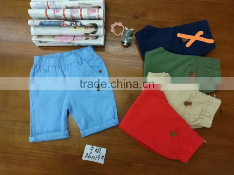 Hot Cheap Turkey Baby boy summer casual Trousers Kids 4 Years old Short Cool pants