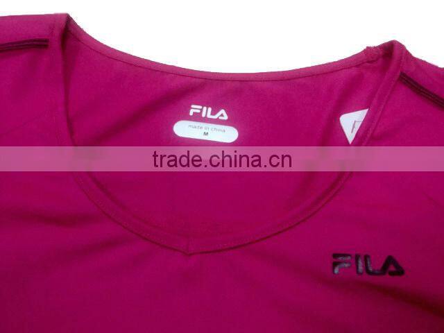 Factory OEM or stock ladies sports v nect T shirt