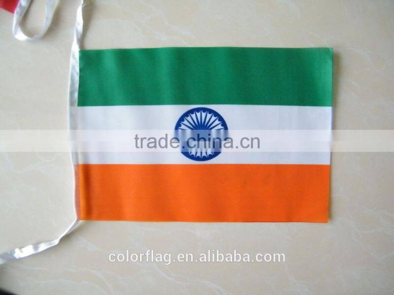 silk printed custom country flag