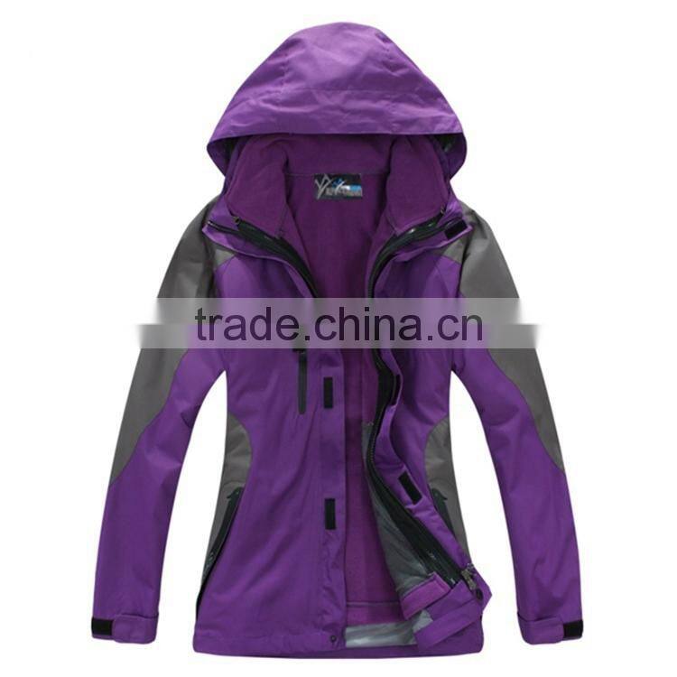 Hot China factory italian leather jacket women